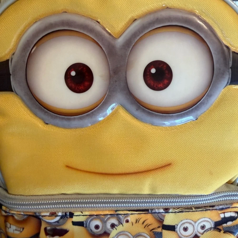 Minions Yellow Kids Lunch Bag Great for camp or school NWT